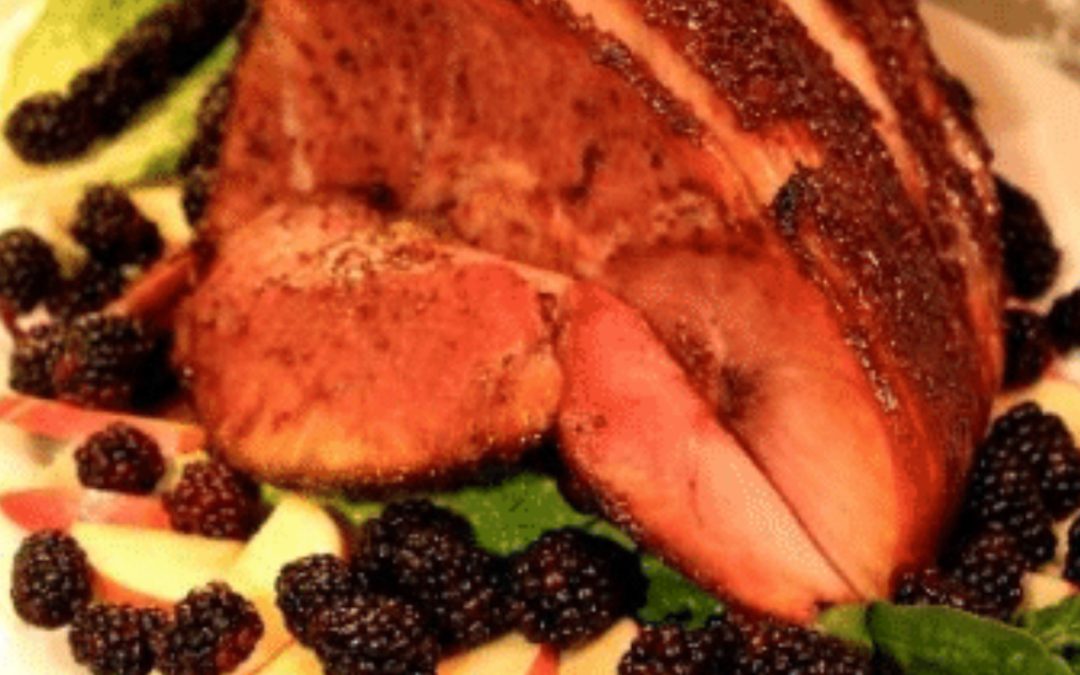 Blackberry Dijon Ham Glaze